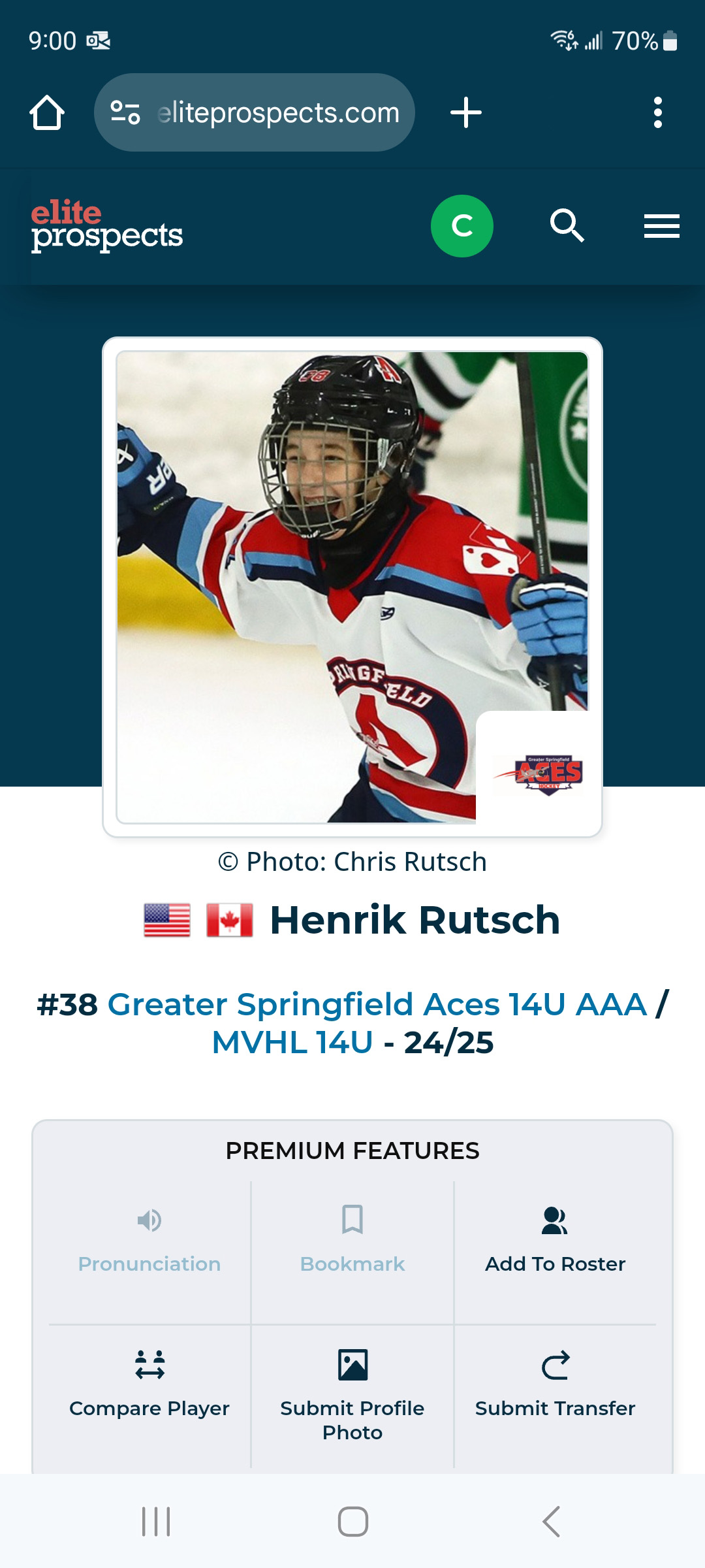 Henrik Rutsch - Elite Prospects